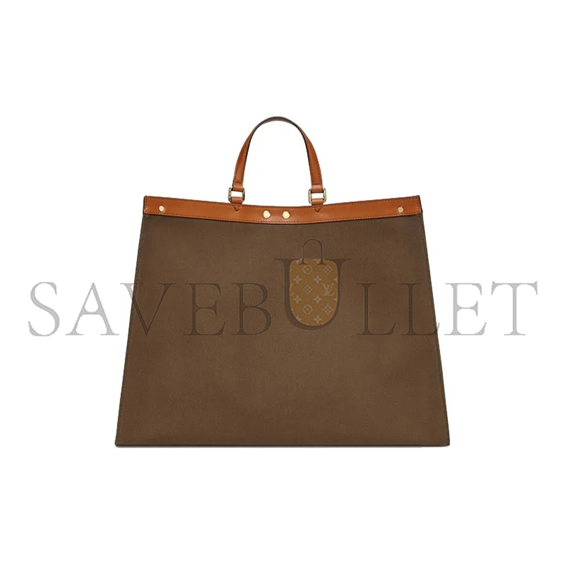 F**di canvas vitello king logo embroidered large peekaboo x-tote 8bh375abvvf1891 (46*35.5*15.5cm)